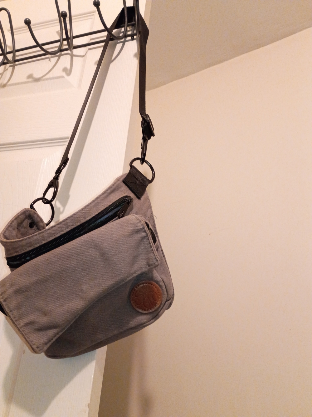 Sipsey Wilder Gray Crossbody Sling Bag